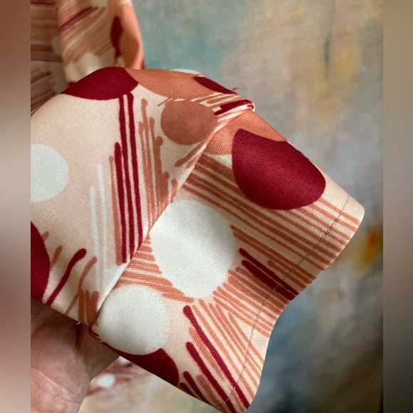 70’s Disco Poly Mens Button Front Shirt Uncirculated EUC Med - Picture 6 of 9